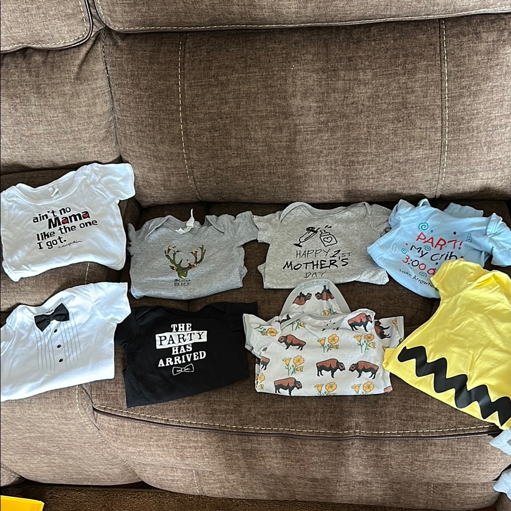 Assorted Graphic Baby T-Shirts